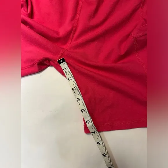 NWT Jungmaven Bike Short with Pockets | size large | pink grapefruit