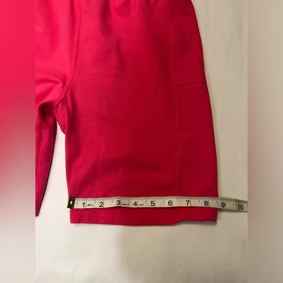 NWT Jungmaven Bike Short with Pockets | size large | pink grapefruit