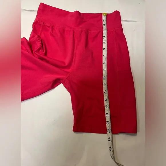 NWT Jungmaven Bike Short with Pockets | size large | pink grapefruit