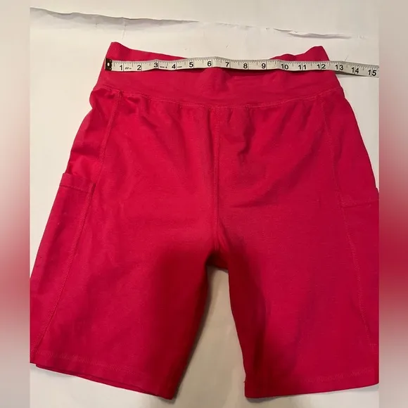NWT Jungmaven Bike Short with Pockets | size large | pink grapefruit