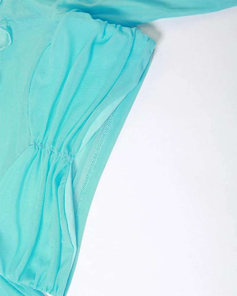 Ocean Bralet Mesh Top