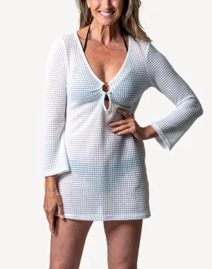 Ocean Point Ring Long Sleeve Cover Up