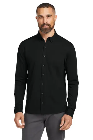 OGIO   Code Stretch Long Sleeve Button-Up. OG145 Blacktop