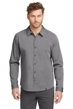OGIO  Commuter Woven Shirt. OG1002 Gear Grey Heather
