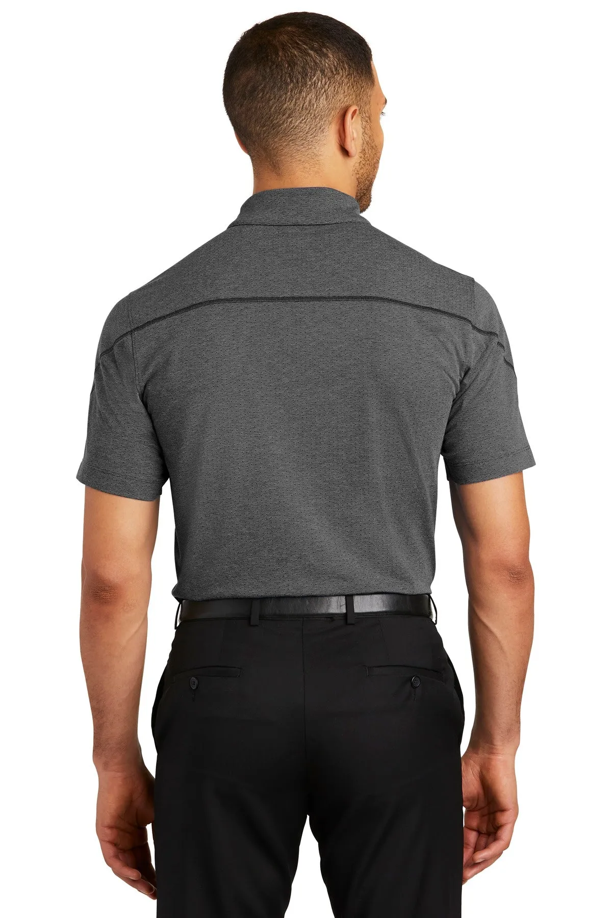 OGIO  Tread Polo. OG135 Blacktop Heather