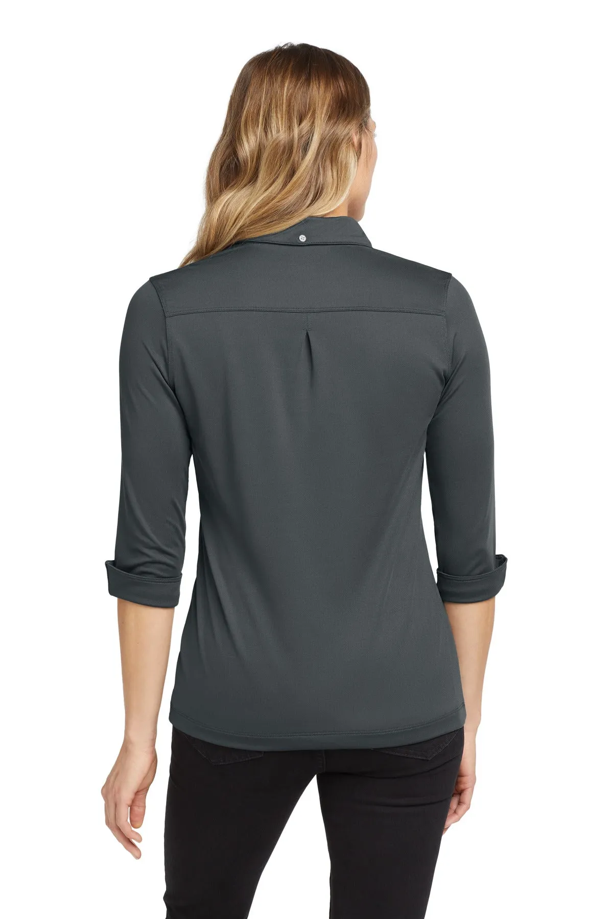 OGIO Women's Gauge Polo. LOG122 Diesel Grey