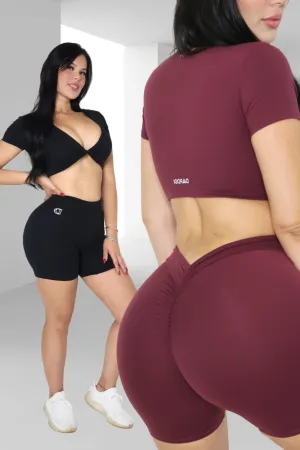 On the edge shorts
