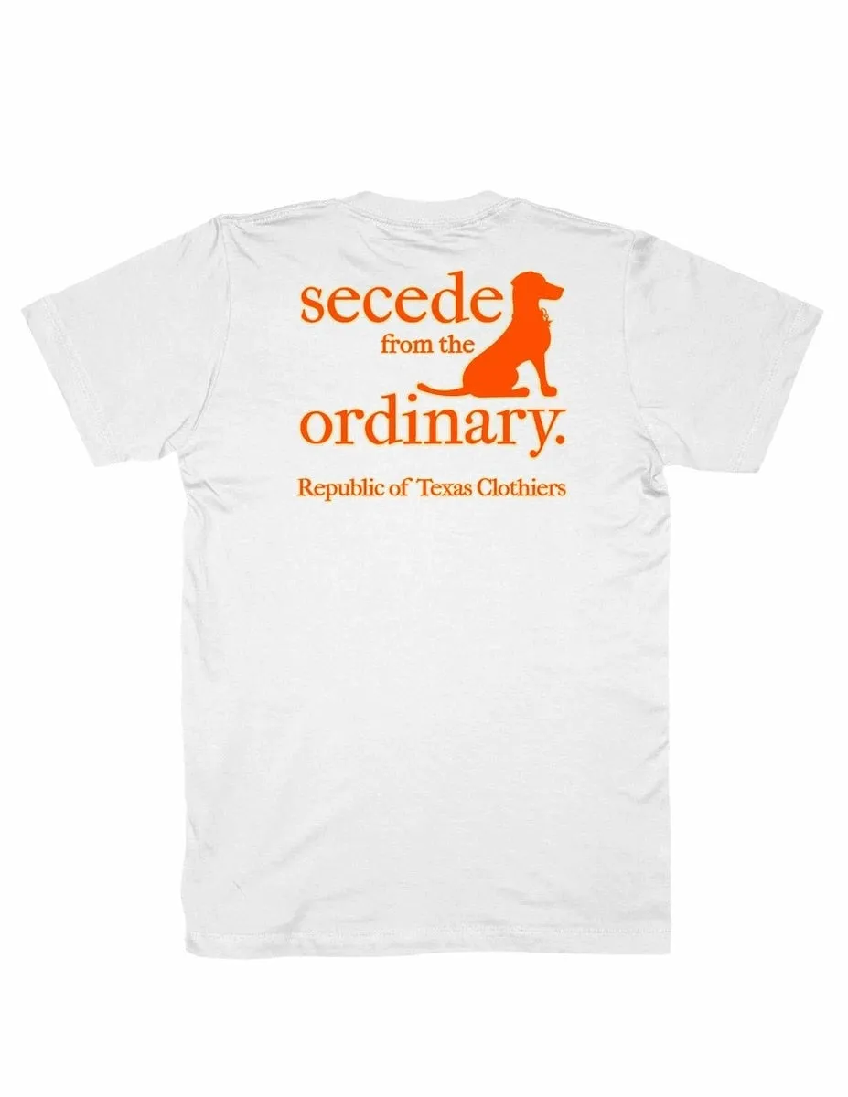 Paisley Pocket Secede White Tee