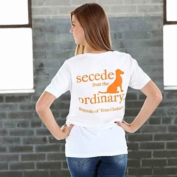 Paisley Pocket Secede White Tee