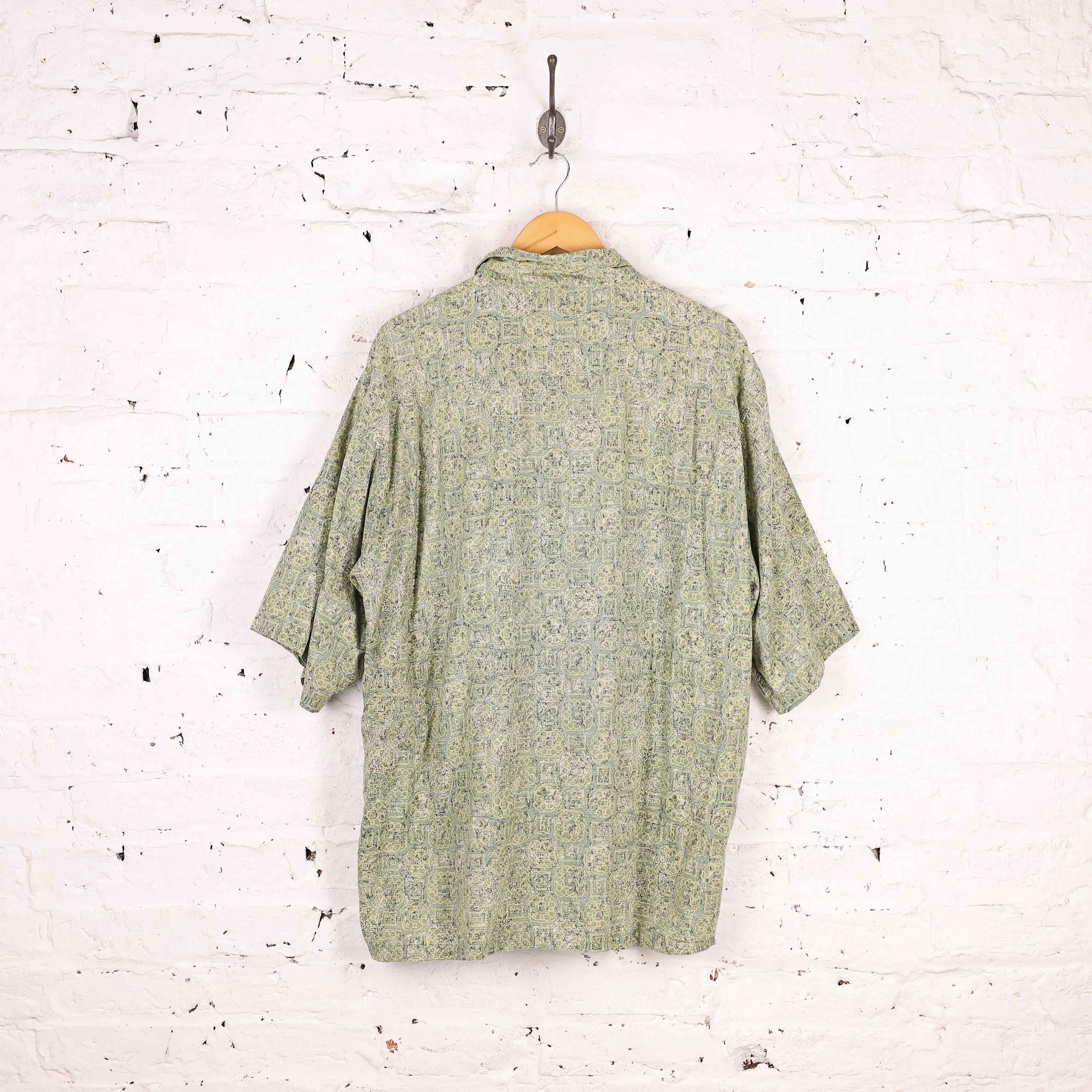 Patagonia Short Sleeve Pattern Shirt - Green - XL