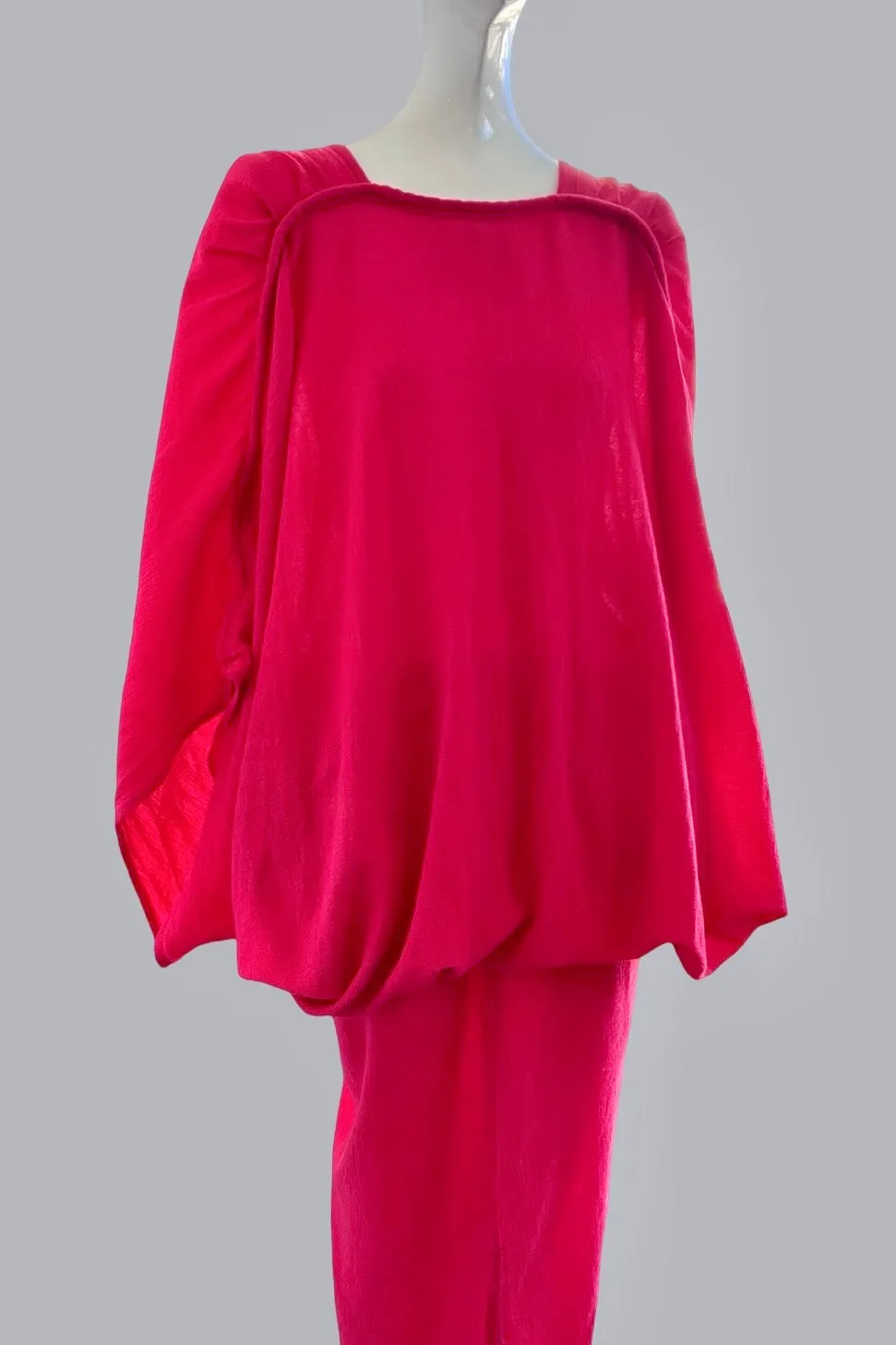 Pentheus Gown Rouge Gauze {Made to Order}