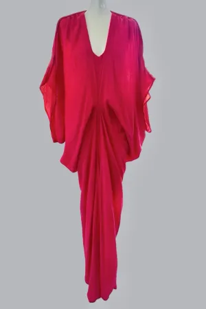 Pentheus Gown Rouge Gauze {Made to Order}