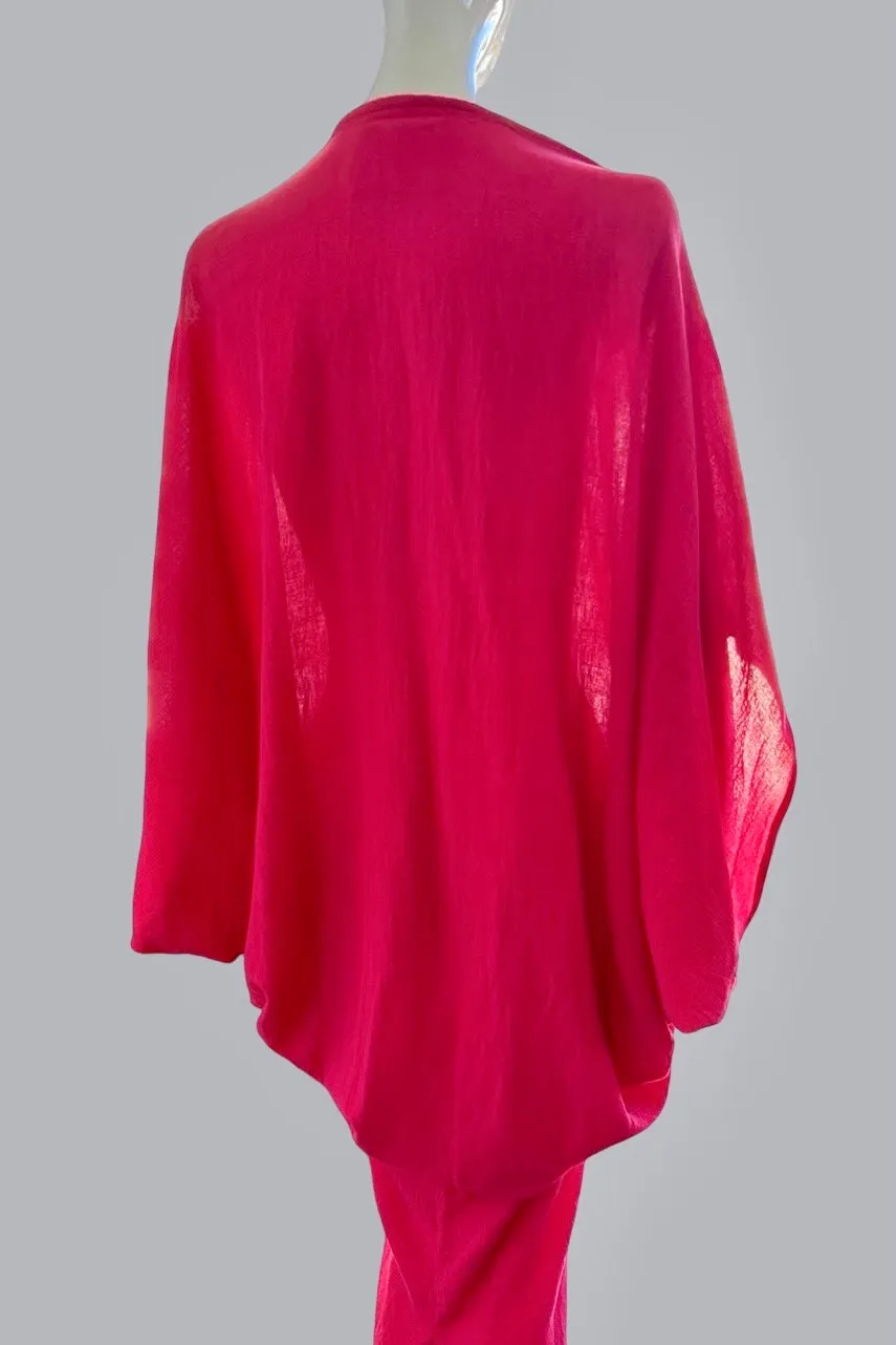 Pentheus Gown Rouge Gauze {Made to Order}