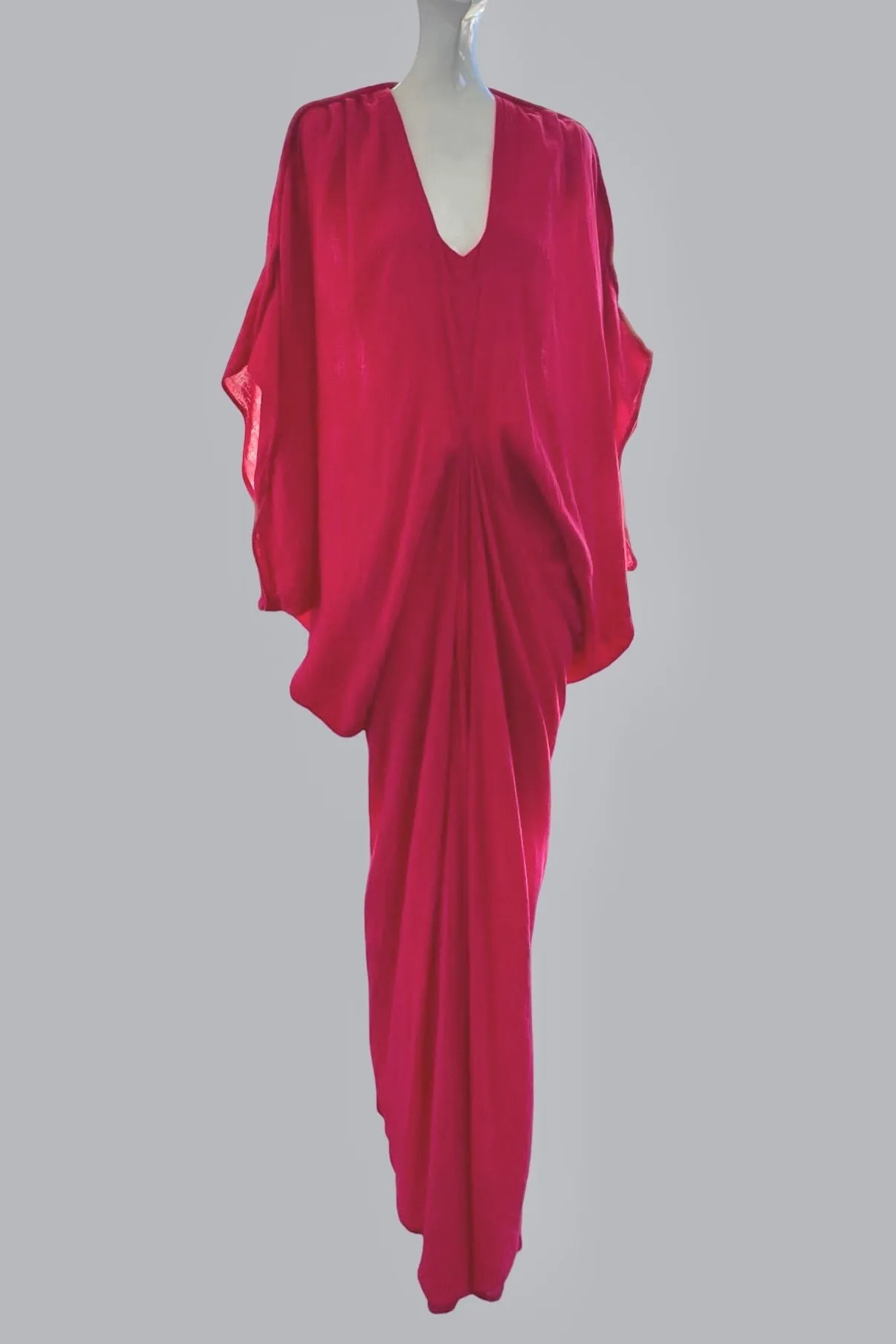 Pentheus Gown Rouge Gauze {Made to Order}