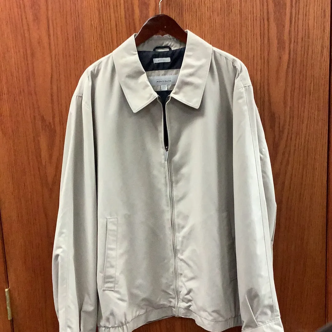 Perry Ellis Tan Jacket