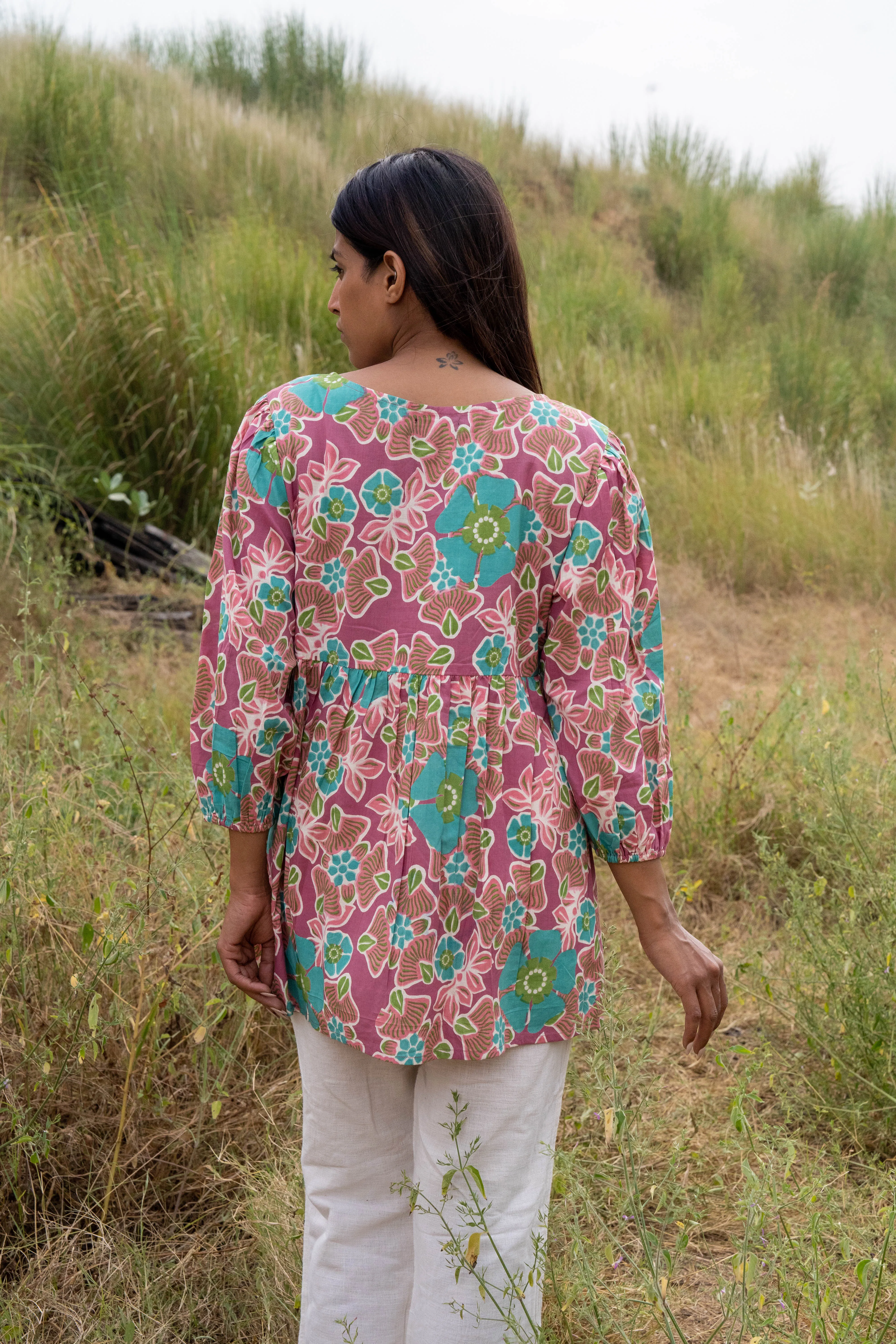Petal Palette Top
