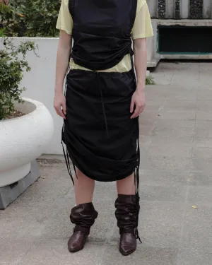 Pictorial Strap Skirt
