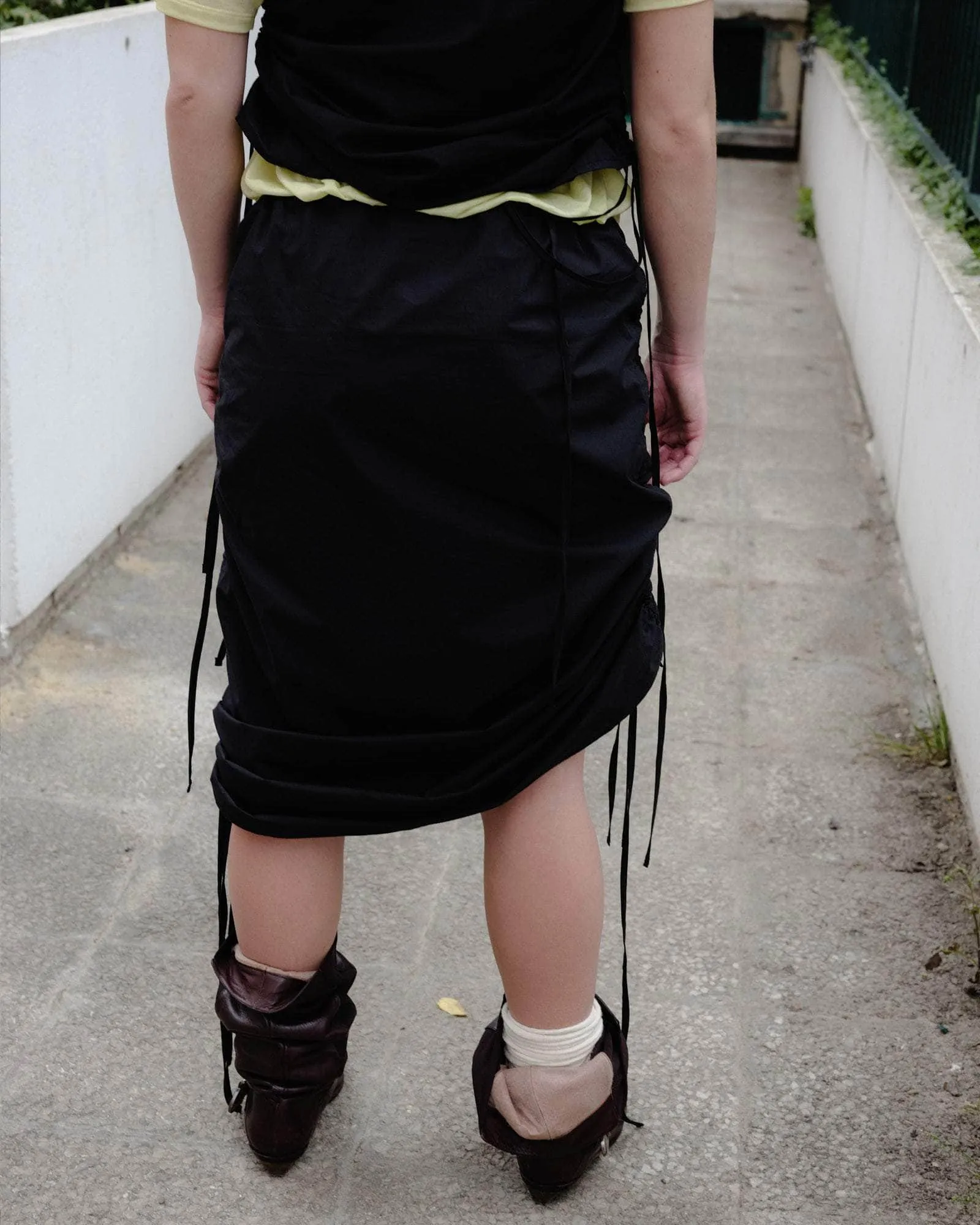 Pictorial Strap Skirt