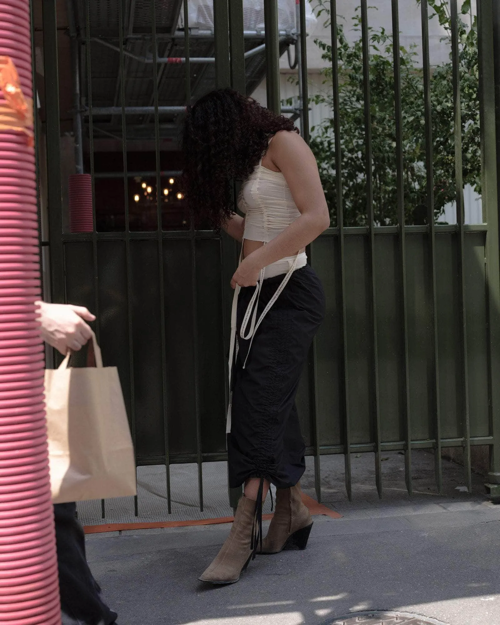 Pictorial Strap Skirt