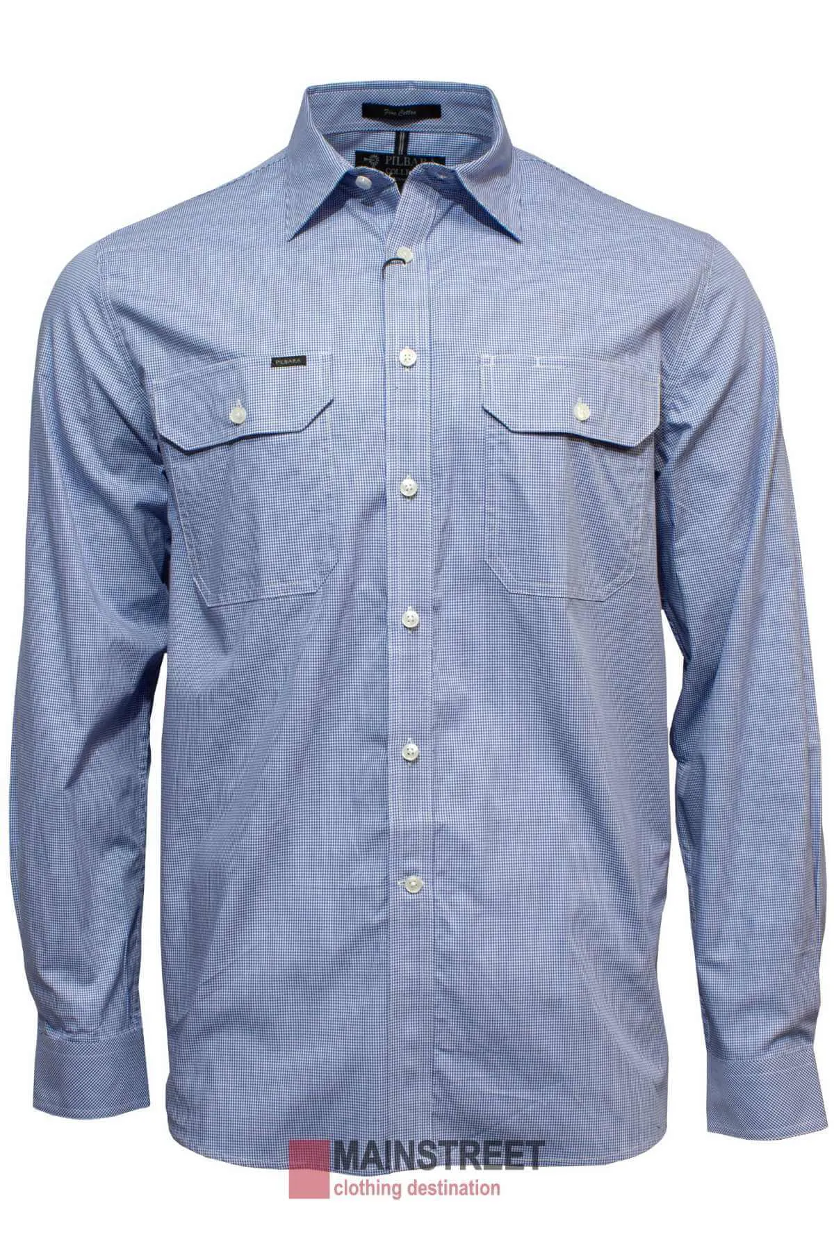 Pilbara Check Double Pocket Shirt