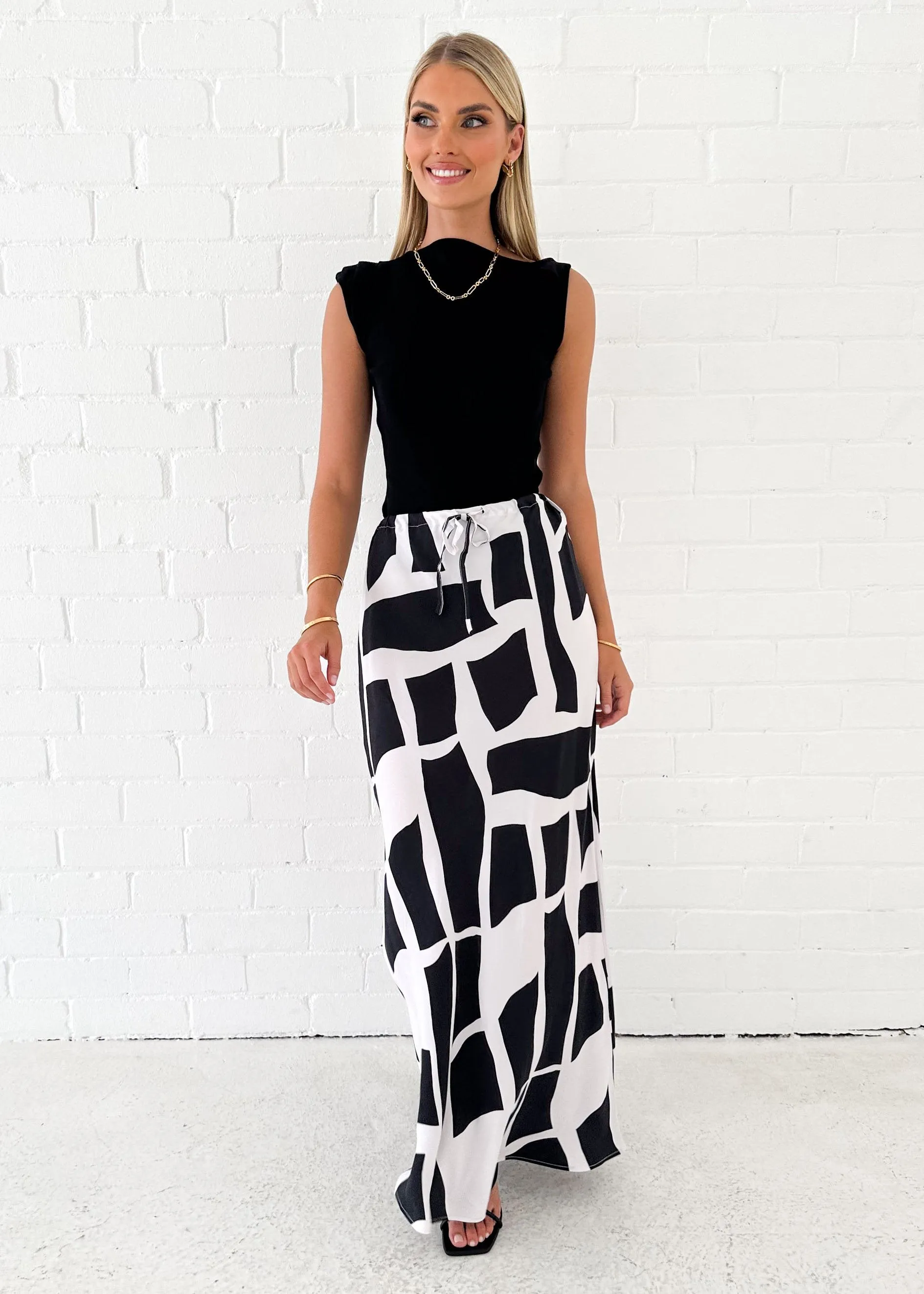 Pips Maxi Skirt - Cayenne