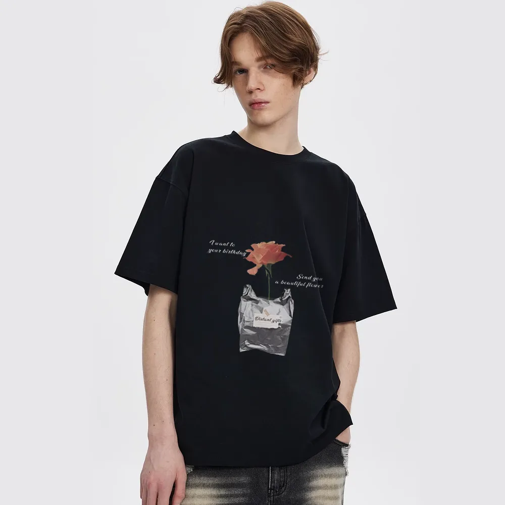 Pocket Flowers T-Shirt