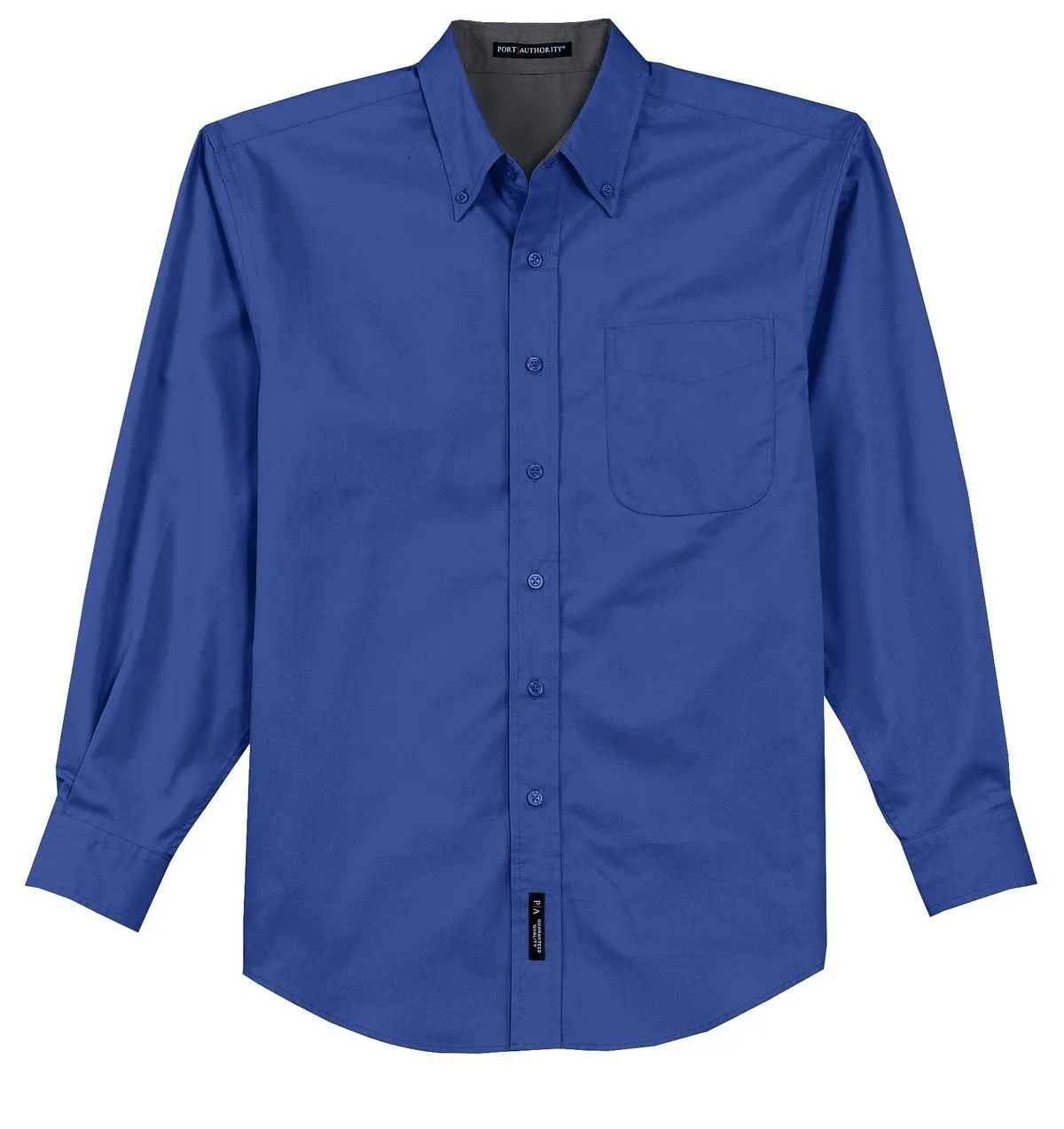 Port Authority Extended Size Long Sleeve Easy Care Shirt S608ES Royal/ Classic Navy