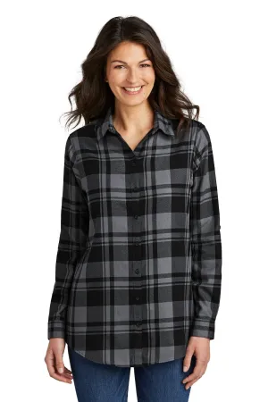 Port Authority¨ Ladies Plaid Flannel Tunic . LW668