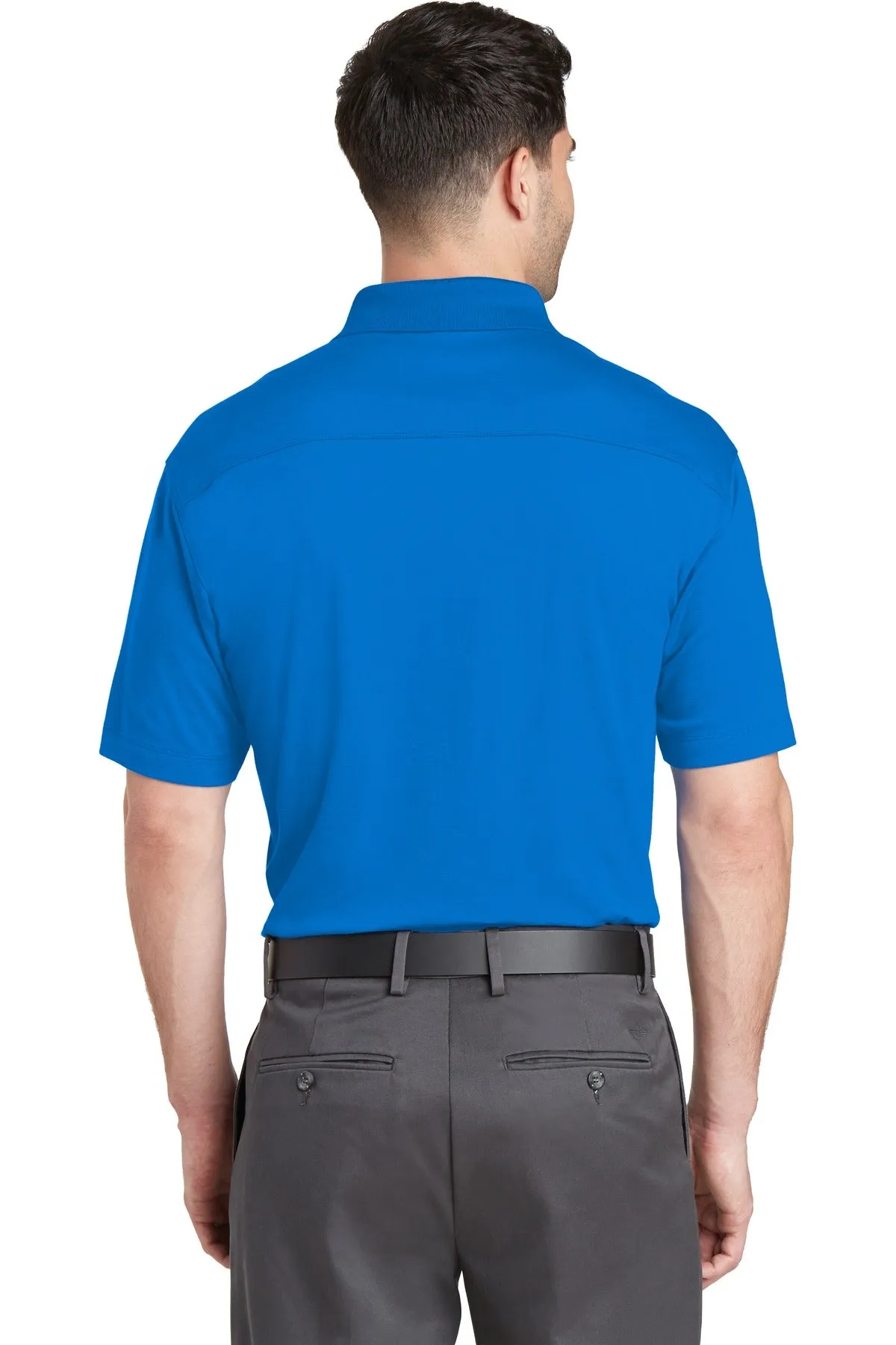 Port Authority Rapid Dry Mesh Polo. K573 Skydiver Blue