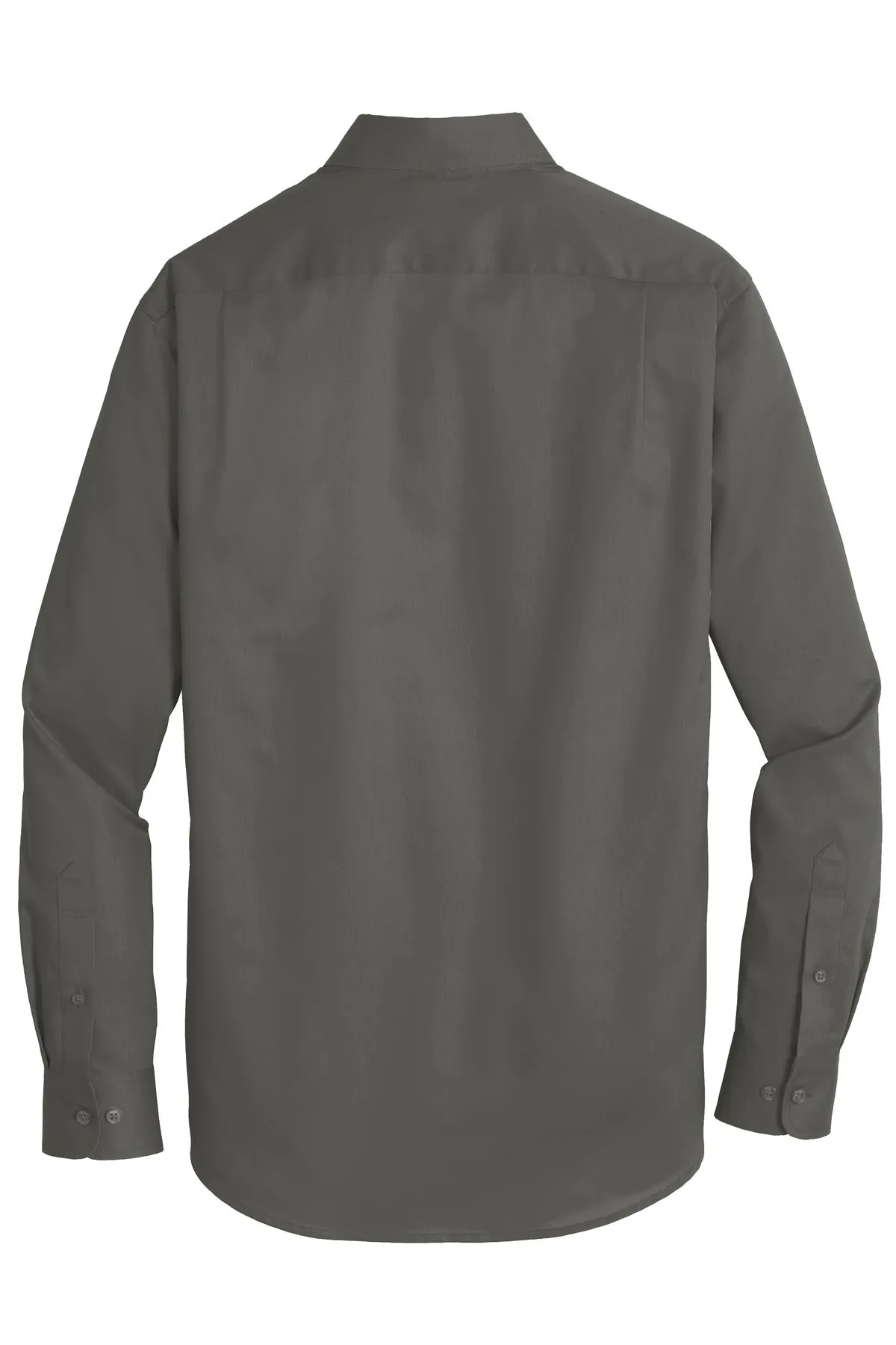 Port Authority Tall SuperPro Twill Shirt. TS663 Sterling Grey Tall