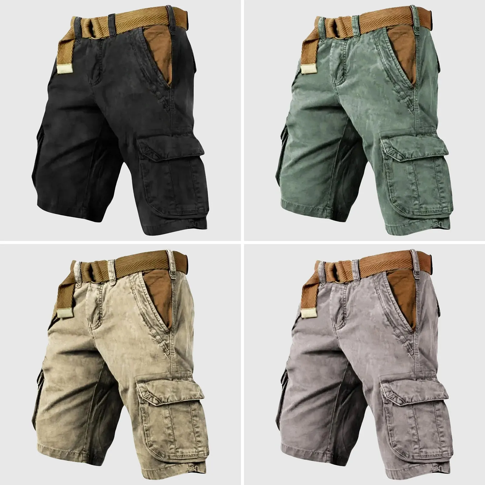 Prescott Tailors Vintage Cargo Shorts