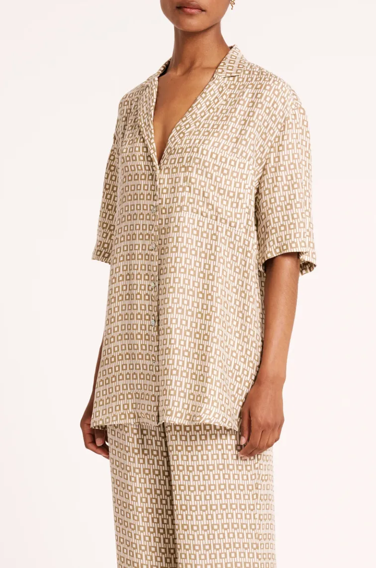 Priya Cupro Shirt Marz