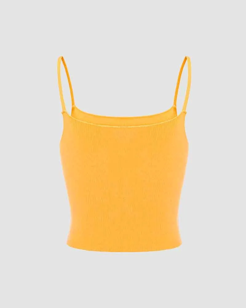 Pudina Cropped Cami Top