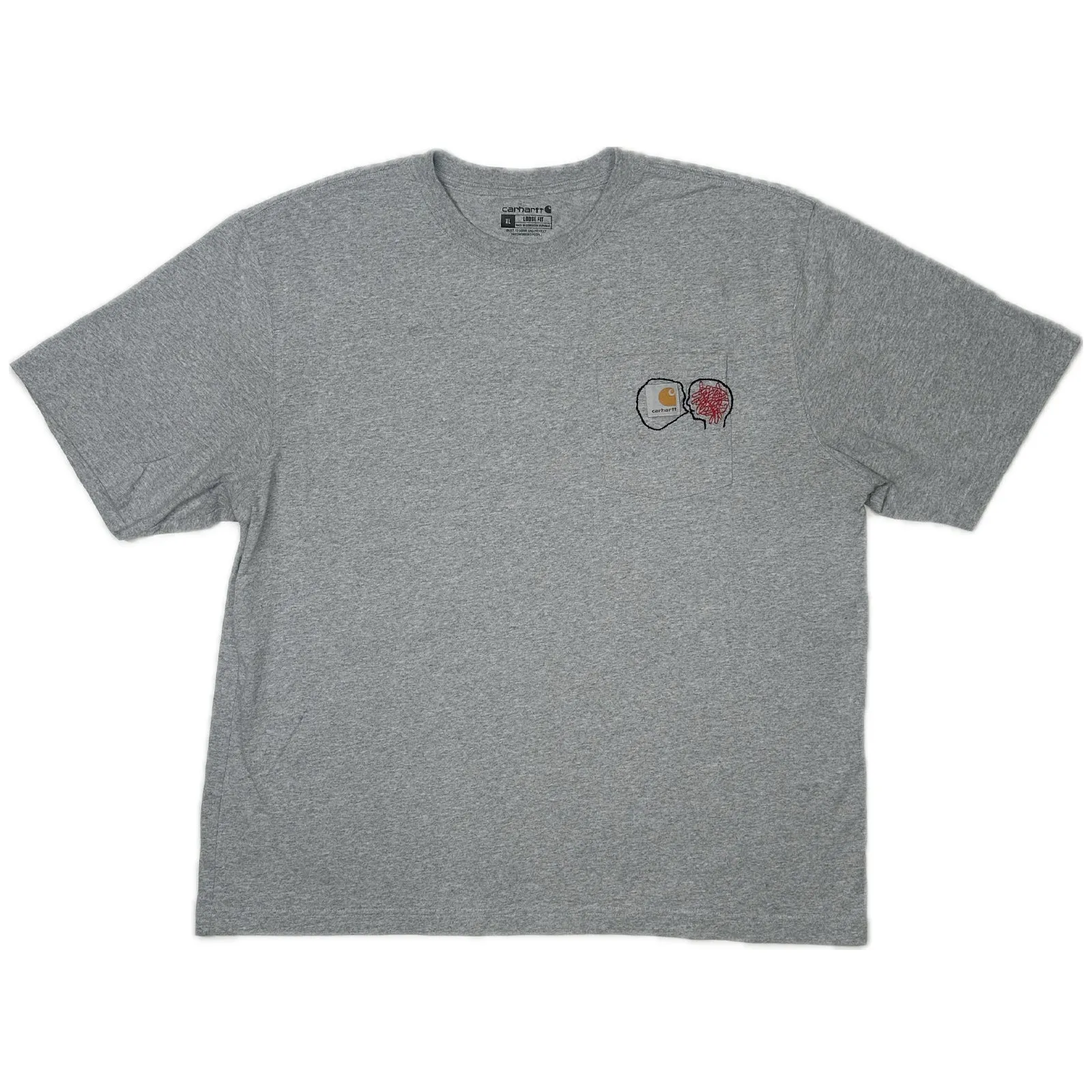 " 040 / 999 " CARHARTT POCKET TEE XL