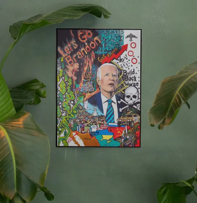 "Let's Go Brandon, Build Back Worse" Prints
