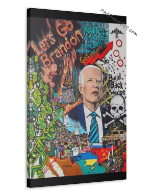 "Let's Go Brandon, Build Back Worse" Prints