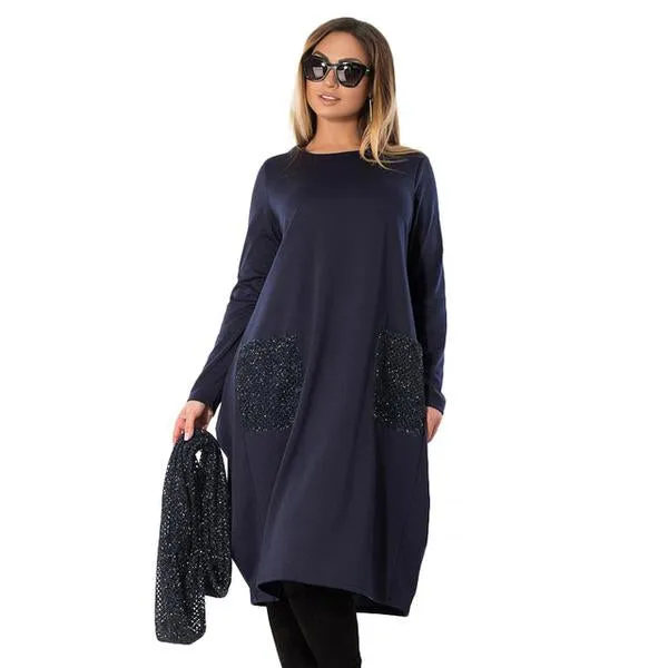 "Pocket Posh" Winter Dress - 3 Color Options
