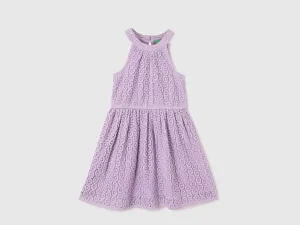 Regular Fit Halter Neck Embroidered Dresses