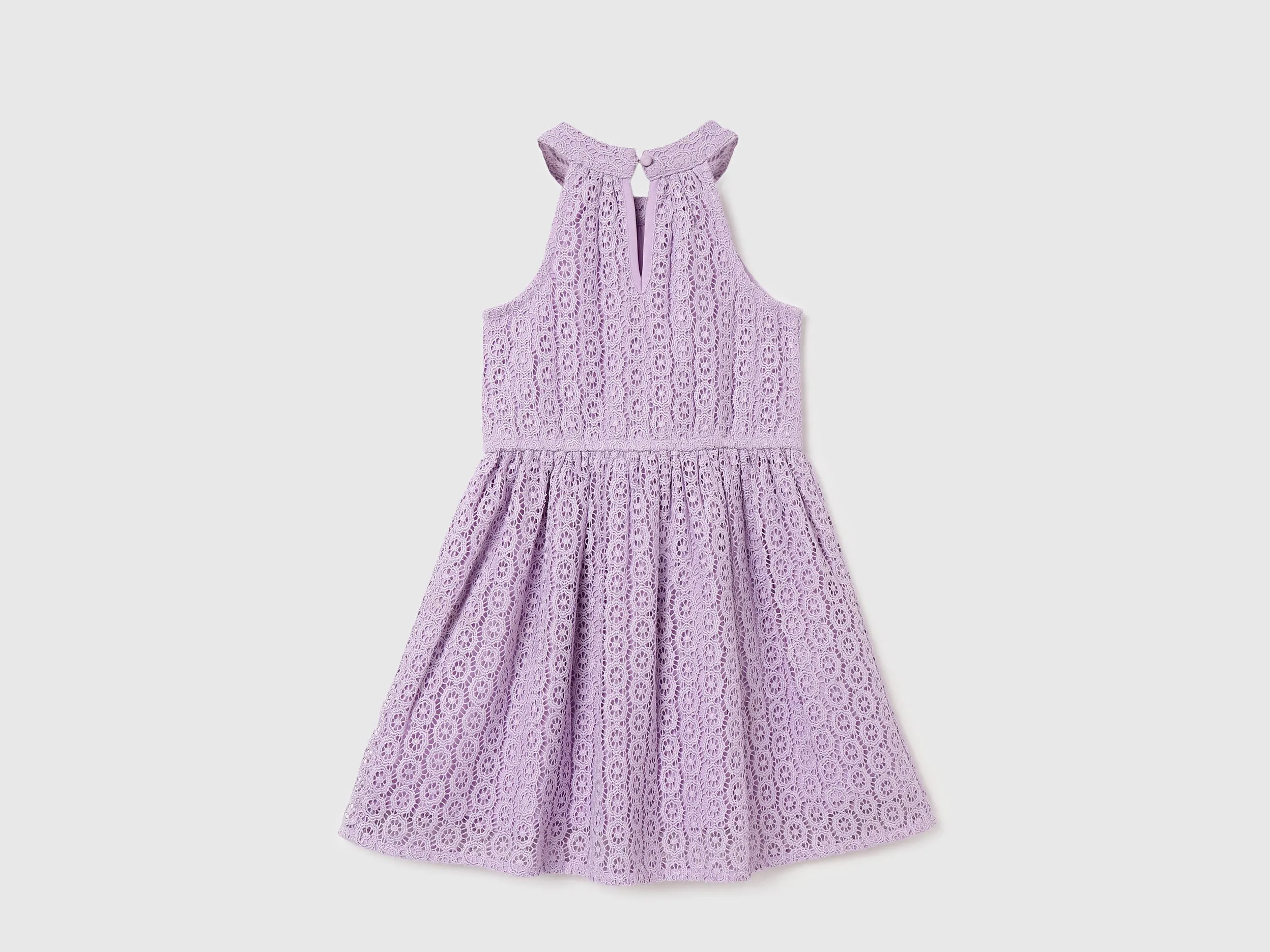 Regular Fit Halter Neck Embroidered Dresses