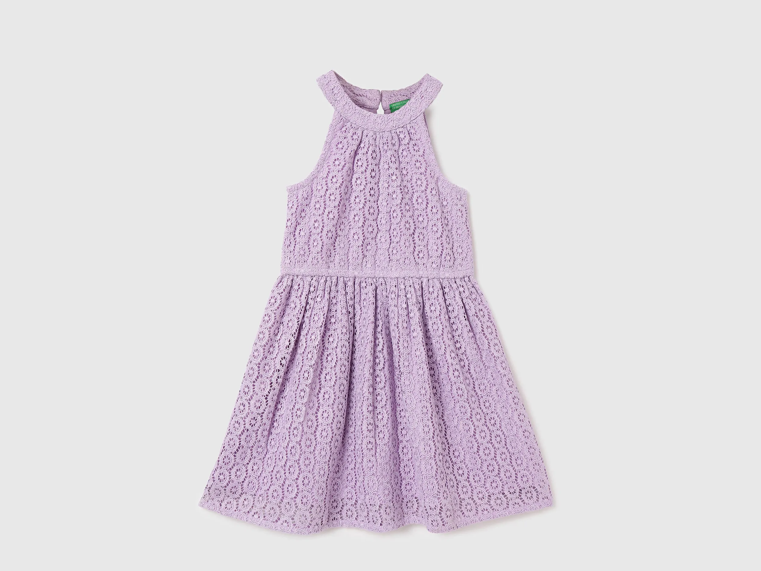 Regular Fit Halter Neck Embroidered Dresses