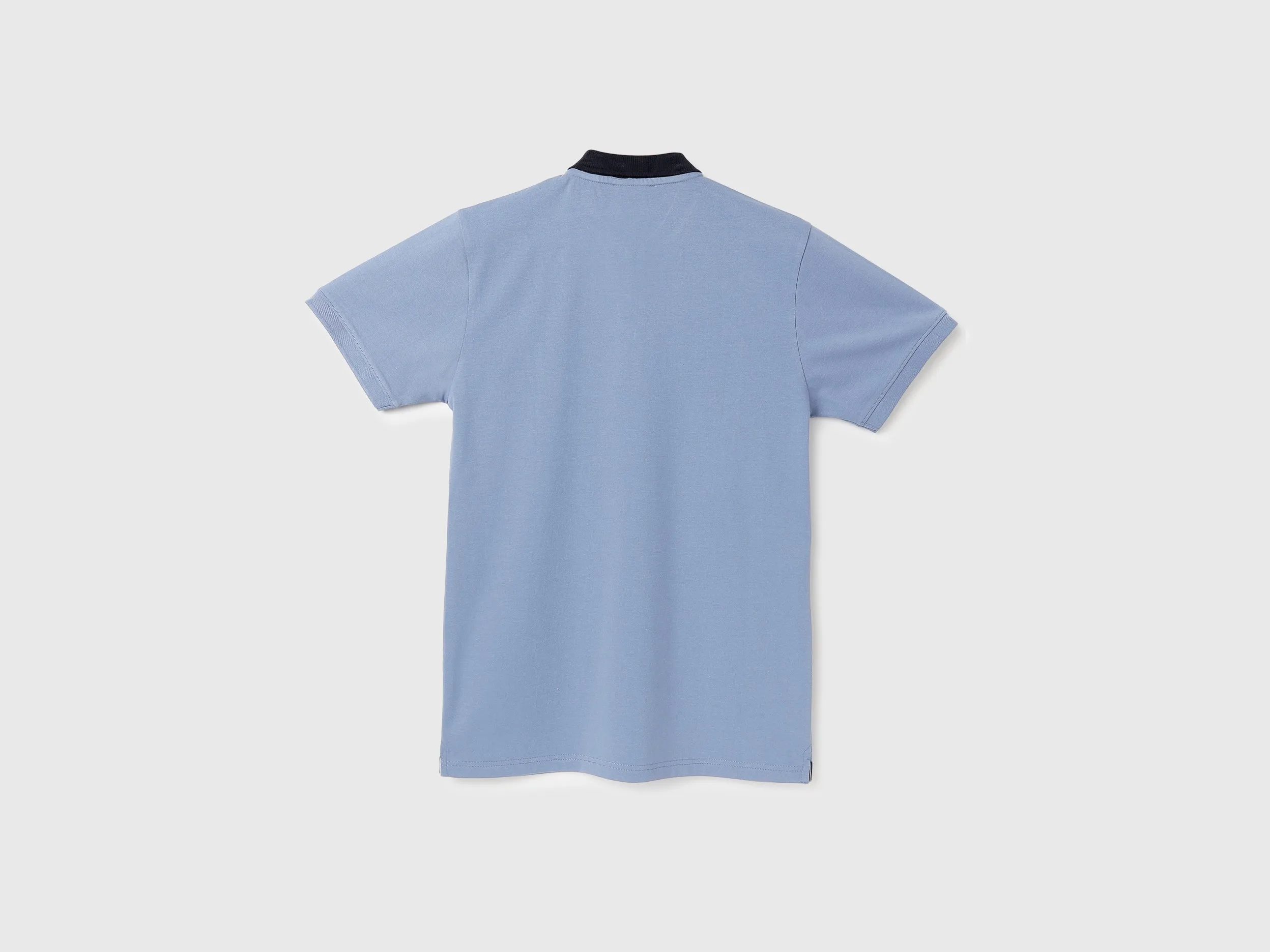 Regular Fit Polo Neck Solid T-Shirts