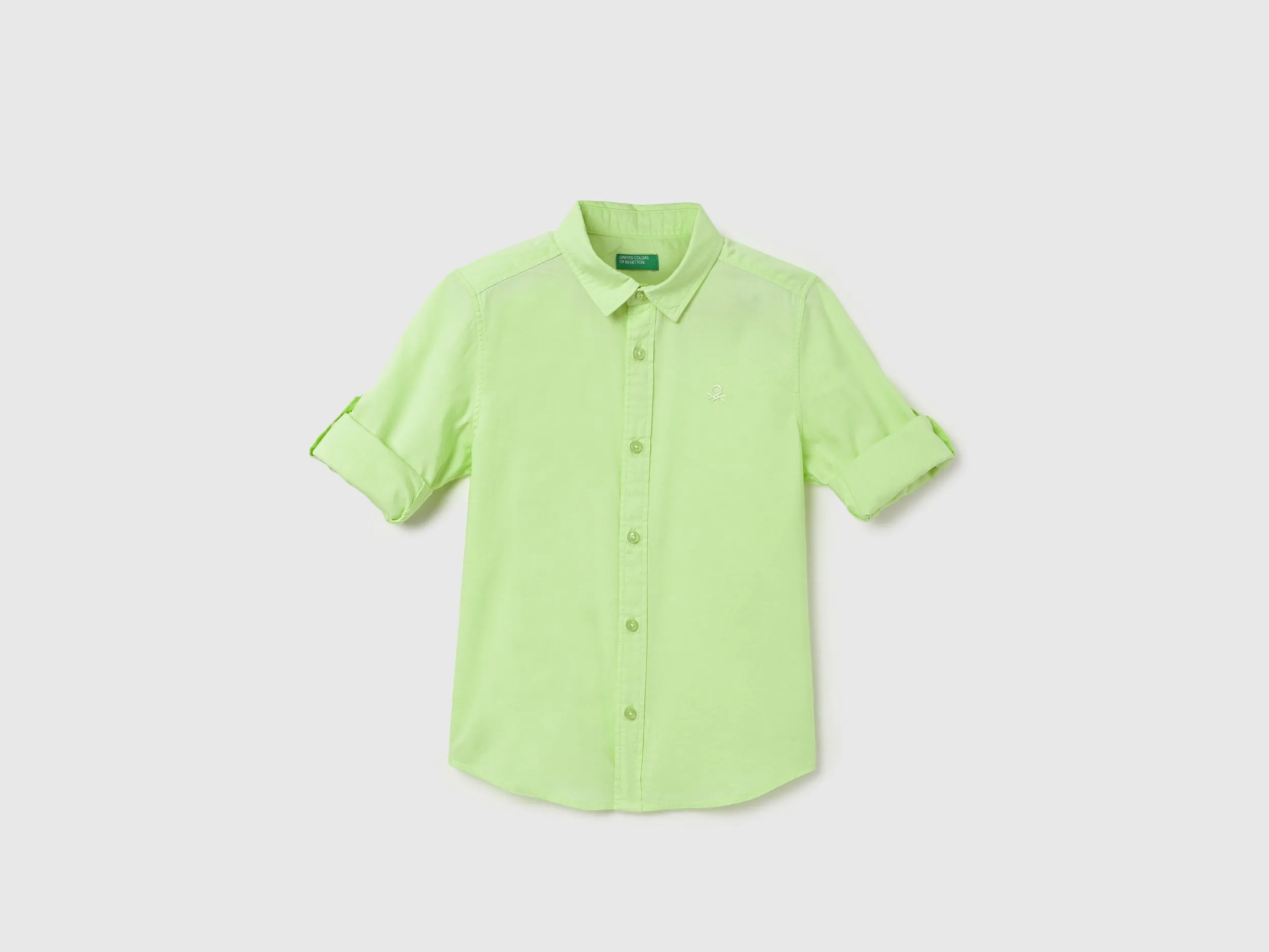 Regular Fit Spread Collar Solid Shirts