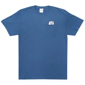 RIPNDIP Lord Nermal Slate Blue Pocket T-Shirt