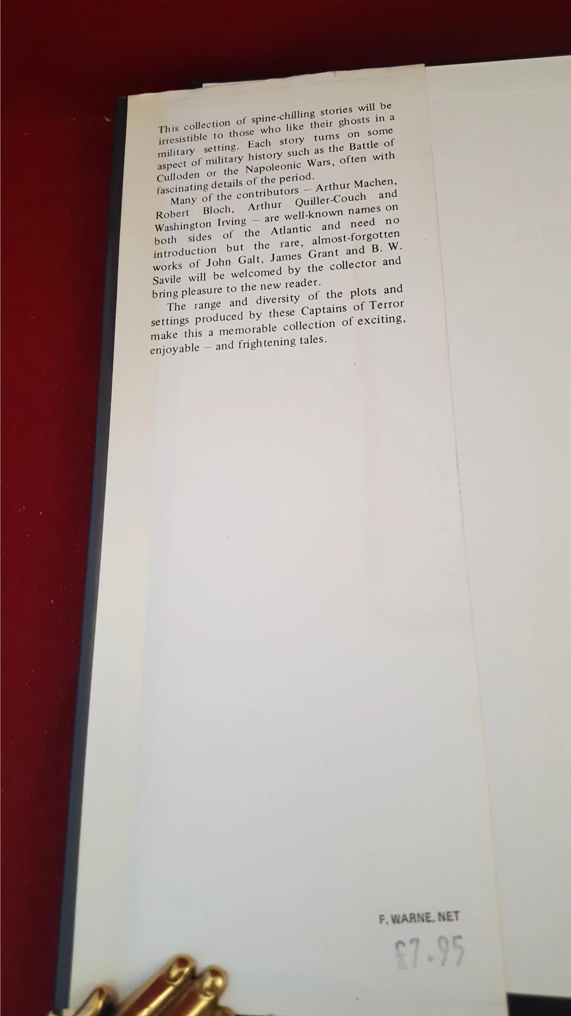 Ronald Holmes - Macabre Military Stories, Leo Cooper, 1979, First GB Edition