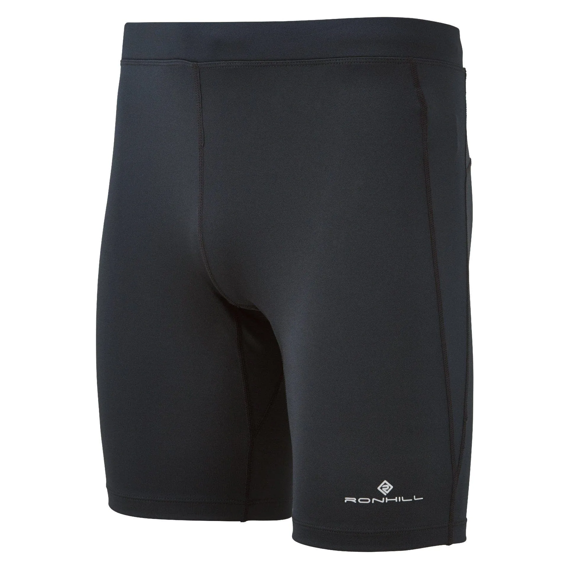 Ronhill Core Short (Mens) - Black/Bright White