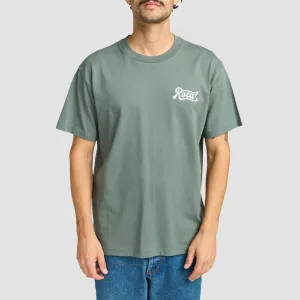 RVCA Logo T-Shirt Balsam Green