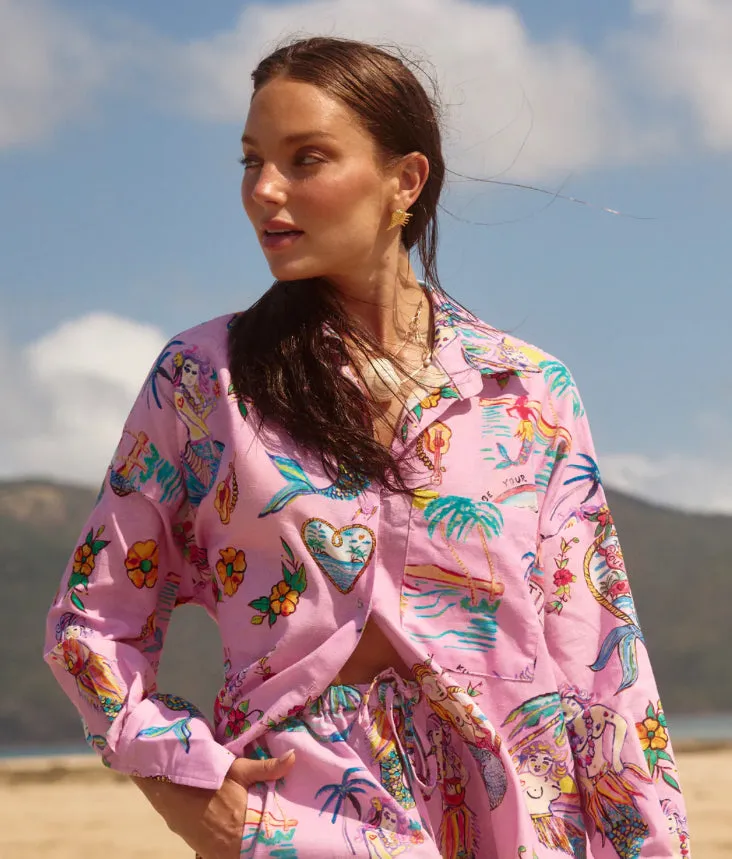 Sabbi ~ The Don Julio Shirt ~ You’re Beautiful ~ Pink