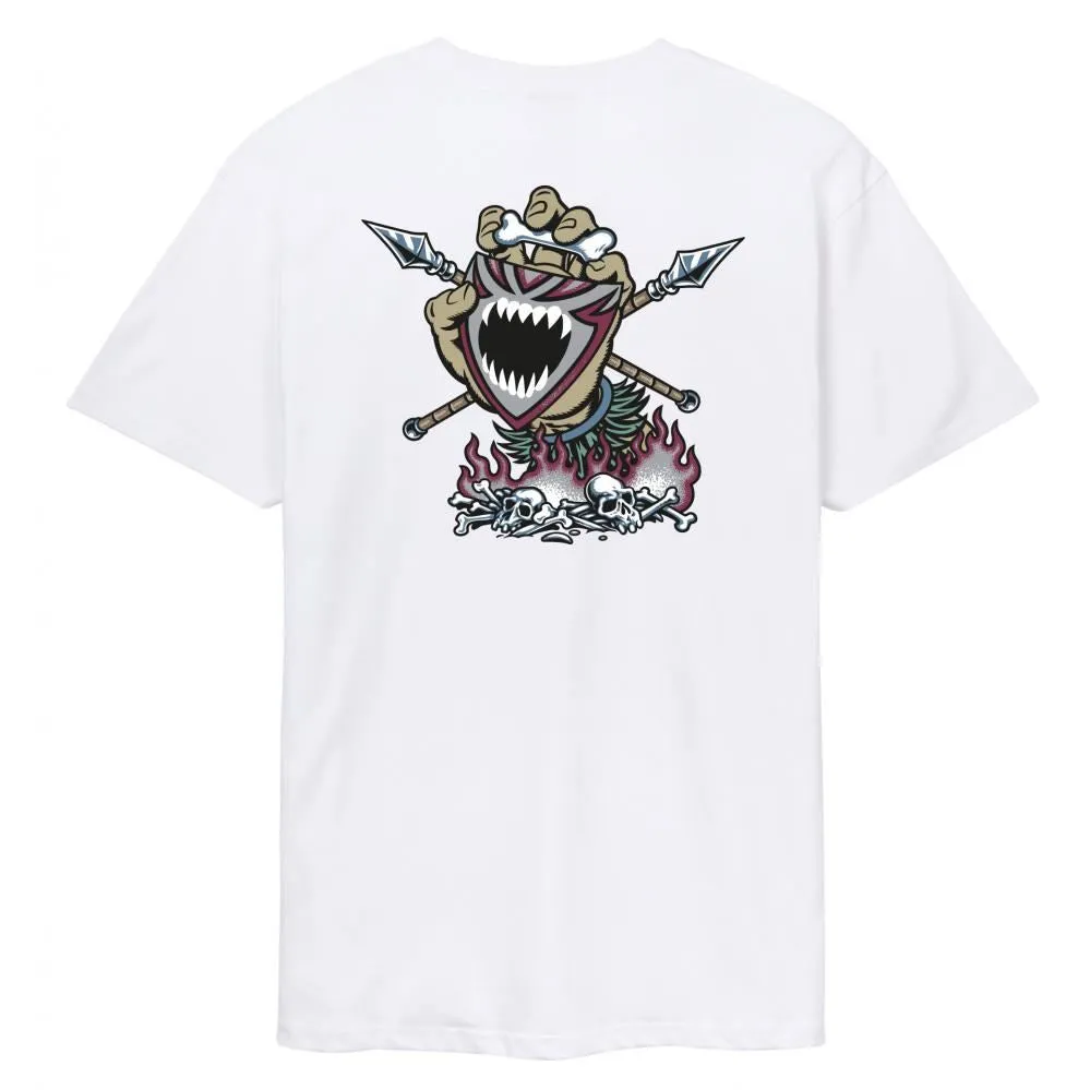 Santa Cruz T-Shirt Salba Screaming Witch Doc Tee - White
