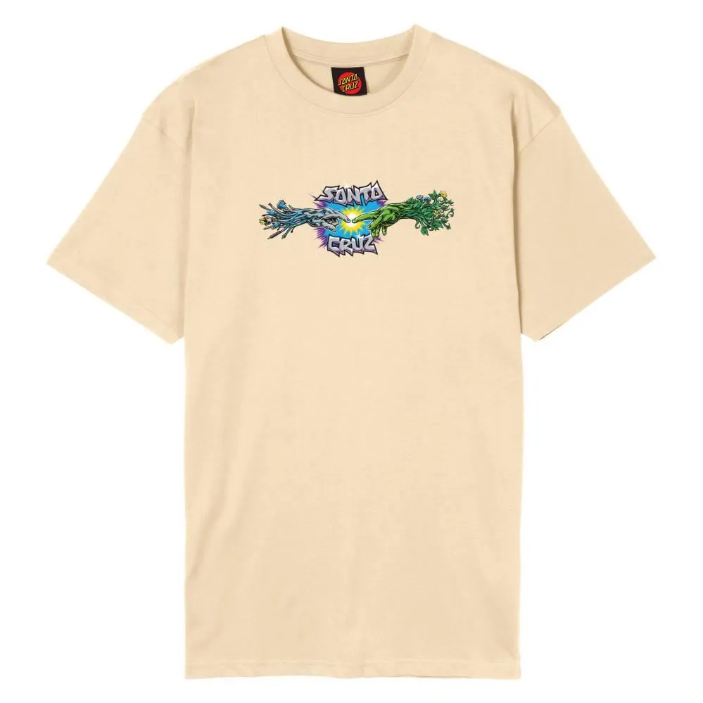 Santa Cruz T-Shirt Wooten Contact Front T-Shirt - Vanilla
