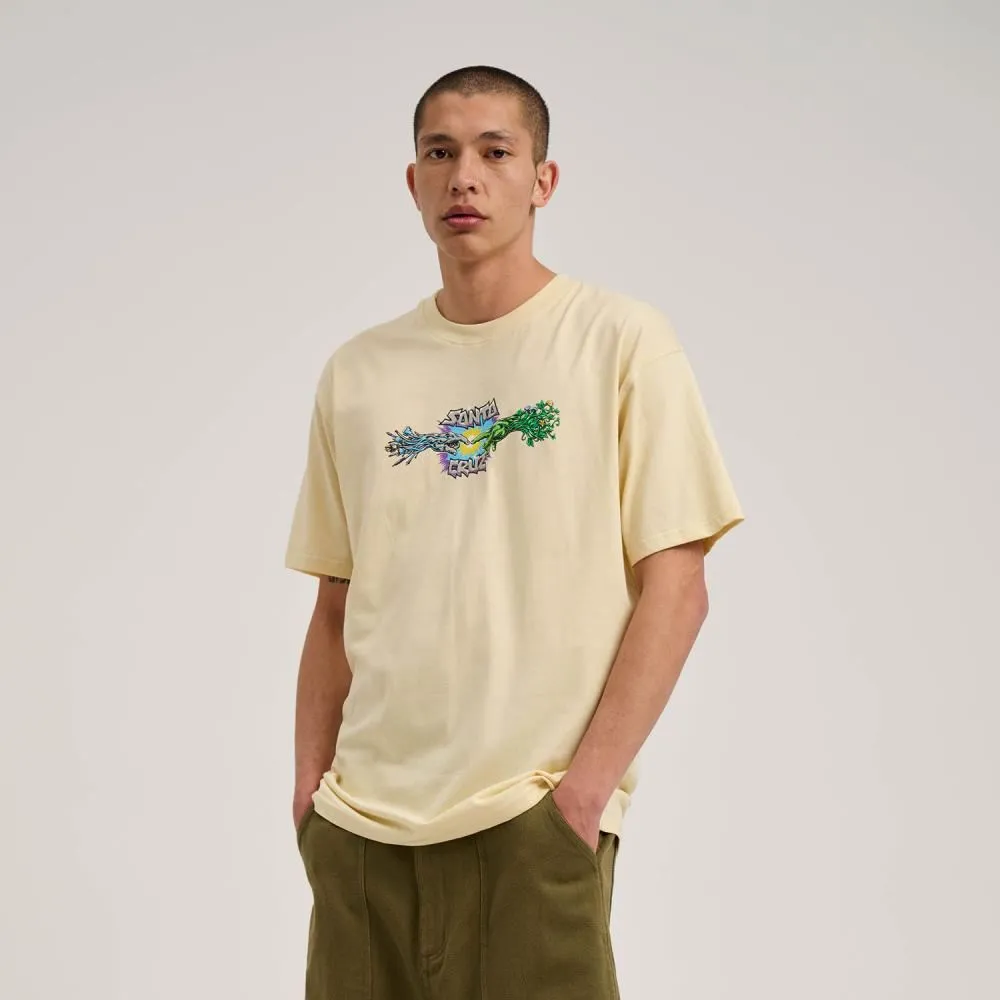 Santa Cruz T-Shirt Wooten Contact Front T-Shirt - Vanilla